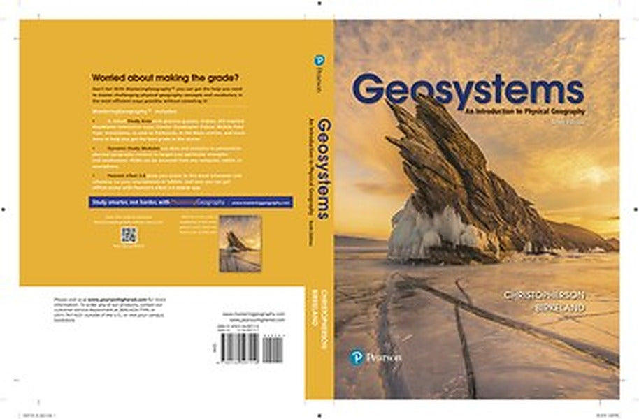Test Bank for Geosystems: An Introduction to Physical Geography 10th Edition by Robert W. Christopherson