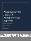 Instructor Manual for Pharmacology for Nurses: A Pathophysiologic Approach 5th Edition