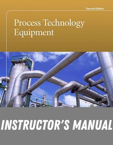 Instructor Manual for Process Technology Equipment 2nd Edition by Bloom'S