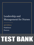 Test Bank for Leadership and Management for Nurses 4th Edition by Finkelman