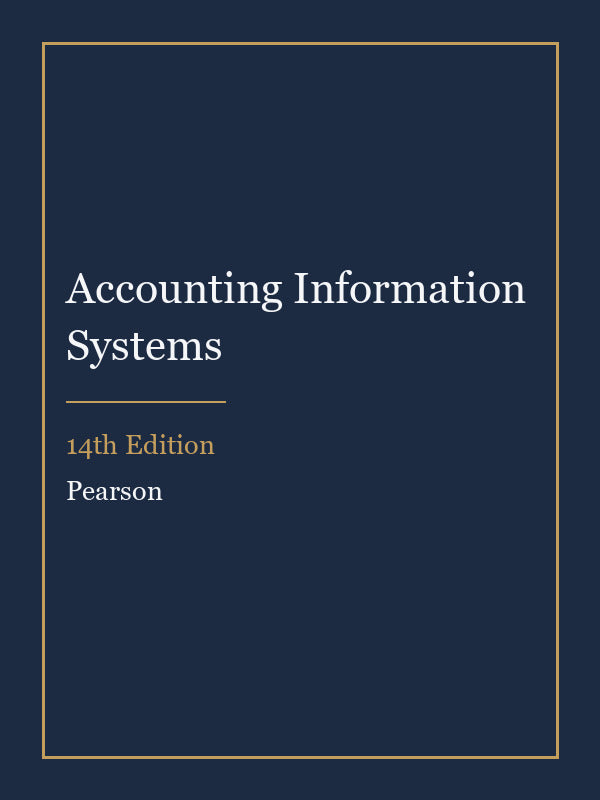 Instructor Manual for Accounting Information Systems 14th Edition