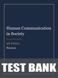 Test Bank for Human Communication in Society 5th Edition