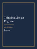 Solutions Manual for Thinking Like an Engineer 4th Edition