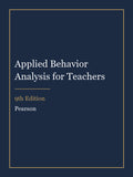 Instructor Manual for Applied Behavior Analysis for Teachers 9th Edition