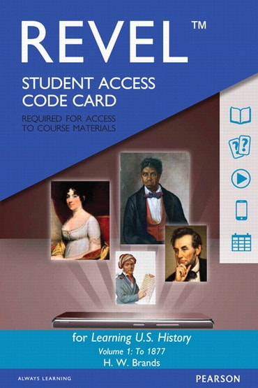 Instructor Manual for Learning U.S. History, Semester 1 1st Edition by H W. Brands