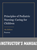 Instructor Manual for Principles of Pediatric Nursing: Caring for Children 7th Edition