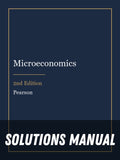 Solutions Manual for Microeconomics 2nd Edition