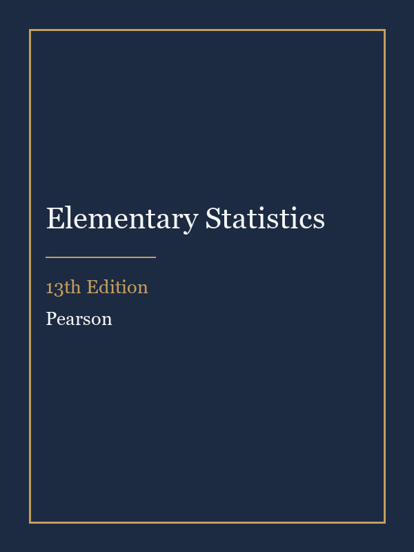 Solutions Manual for Elementary Statistics 13th Edition