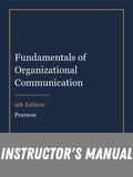 Instructor Manual for Fundamentals of Organizational Communication 9th Edition