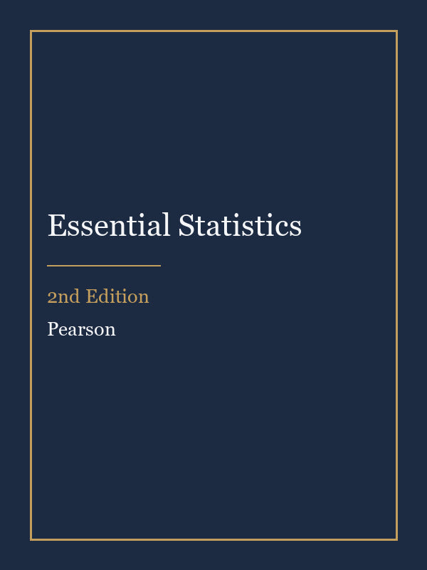 Solutions Manual for Essential Statistics 2nd Edition