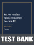 Test Bank for Search results: macroeconomics | Pearson US 9th Edition