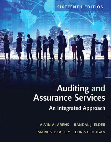 Instructor Manual for Auditing And Assurance Services 16th Edition by Alvin A. Arens