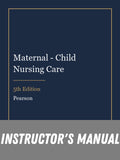 Instructor Manual for Maternal - Child Nursing Care 5th Edition