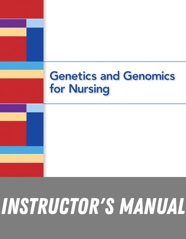 Instructor Manual for Genetics and Genomics for Nurses 1st Edition by Carole A. Kenner