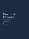 Instructor Manual for ManageFirst: Purchasing 1st Edition