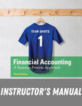 Instructor Manual for Financial Accounting: A Business Process Approach 3rd Edition by Jane L. Reimers