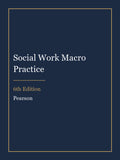 Instructor Manual for Social Work Macro Practice 6th Edition