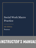 Instructor Manual for Social Work Macro Practice 6th Edition