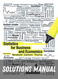 Solutions Manual for Statistics for Business and Economics 8th Edition by William L. Carlson