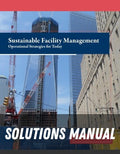 Solutions Manual for Sustainable Facility Management: Operational Strategies for Today 1st Edition by John P. Fennimore