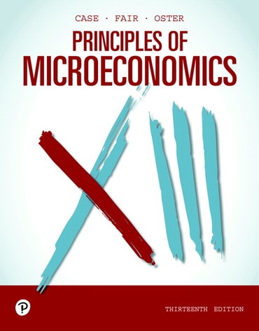 Test Bank for Principles Of Microeconomics 13th Edition by Karl E. Case