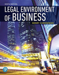 Test Bank for Legal Environment of Business 9th Edition by Henry R. Cheeseman