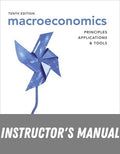 Instructor Manual for Macroeconomics: Principles, Applications, and Tools 10th Edition by Arthur O'Sullivan