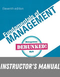 Instructor Manual for Fundamentals of Management 11th Edition by Stephen P. Robbins