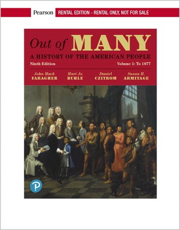 Instructor Manual for Out of Many: A History of the American People, Volume 1 9th Edition by John M. Faragher