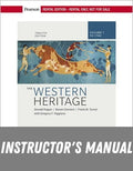 Instructor Manual for The Western Heritage: Volume 1 12th Edition by Donald M. Kagan