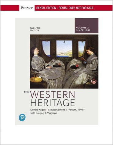 Instructor Manual for The Western Heritage: Volume 2 12th Edition by Donald M. Kagan