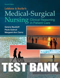 Test Bank for LeMone and Burke's Medical-Surgical Nursing: Clinical Reasoning in Patient Care 7th Edition by Paula Gubrud
