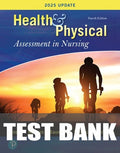 Test Bank for Health & Physical Assessment In Nursing 4th Edition by Cynthia Fenske