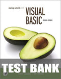 Test Bank for Starting Out With Visual Basic 8th Edition by Tony Gaddis