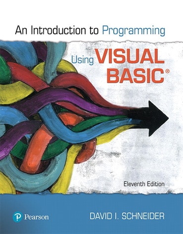 Test Bank for Introduction to Programming Using Visual Basic 11th Edition by David I. Schneider