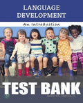 Test Bank for Language Development: An Introduction 10th Edition by Robert E. Owens