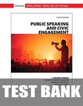 Test Bank for Public Speaking and Civic Engagement 4th Edition by J Michael Hogan