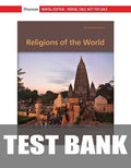 Test Bank for Religions of the World 13th Edition by Lewis M. Hopfe