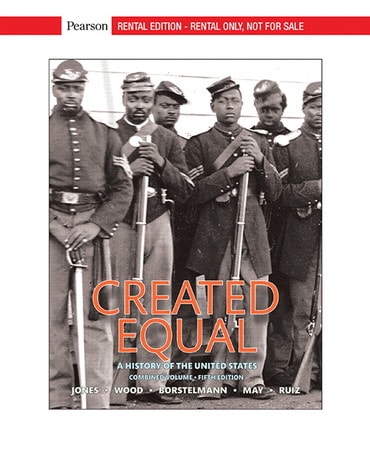 Instructor Manual for Created Equal: A History of the United States, Combined Volume 5th Edition by Jacqueline A. Jones
