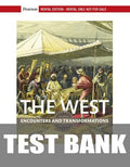 Test Bank for The West: Encounters and Transformations, Combined Volume 5th Edition by Brian Levack