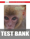 Test Bank for Biological Anthropology: The Natural History of Humankind 4th Edition by Craig Stanford