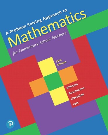 Test Bank for A Problem Solving Approach to Mathematics for Elementary School Teachers 13th Edition by Rick Billstein
