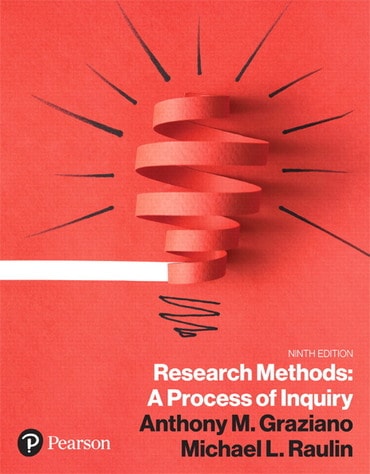 Instructor Manual for Research Methods: A Process of Inquiry 9th Edition by Anthony M. Graziano