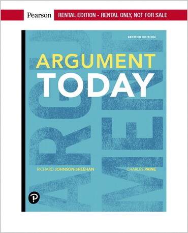 Instructor Manual for Argument Today 2nd Edition by Richard Johnson-Sheehan