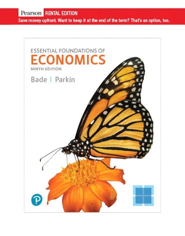 Test Bank for Essential Foundations of Economics 9th Edition by Robin Bade
