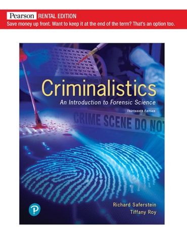 Instructor Manual for Criminalistics: An Introduction to Forensic Science 13th Edition by Richard Saferstein