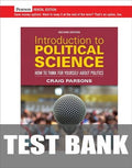 Test Bank for Introduction to Political Science 2nd Edition by Craig Parsons