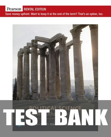Test Bank for Political Science: An Introduction, Updated Edition 14th Edition by Michael G. Roskin