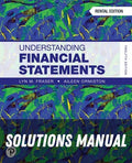 Solutions Manual for Understanding Financial Statements 12th Edition by Lyn M. Fraser