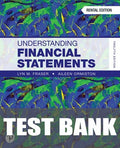 Test Bank for Understanding Financial Statements 12th Edition by Lyn M. Fraser